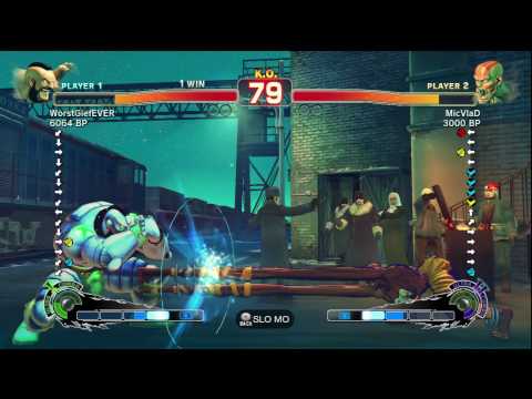 MicVlad (Dhalsim) vs WorstGiefEVER (Zangief) 1/2