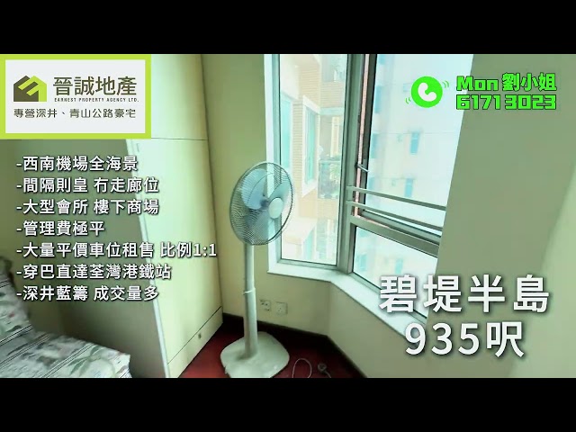 碧堤半岛 荃湾 高层 C026394 售盘