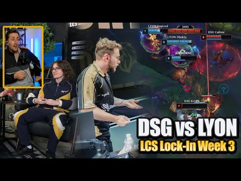 The NA Rookie vs The Best JG in The West -  LCS Lock-In Week 3 (Lyon vs DSG)