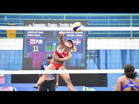 Plata para RD en Volley Playa    Puerto Rico Ganó el oro 2-1