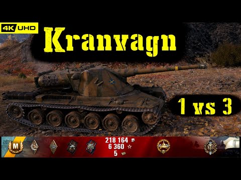 World of Tanks Kranvagn Replay - 7 Kills 9.2K DMG(Patch 1.7.0)