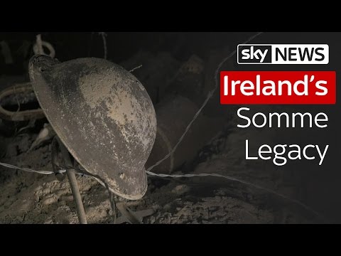 'Legendary' Irish Troops At Somme Remembered
