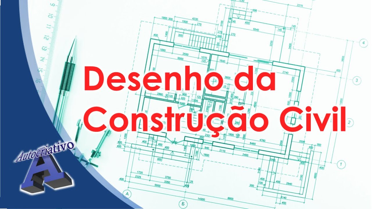 Curso de Desenho da Construção Civil – Aula 05/28 – Autocriativo