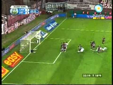 Lanús 1 Vélez 2, gol de Ortiz