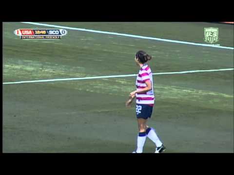 USWNT vs Scotland - Christen Press First Cap and Goal