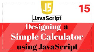 javascript calculator - Create a Simple Calculator using Javascript and HTML | Javascript in Hindi