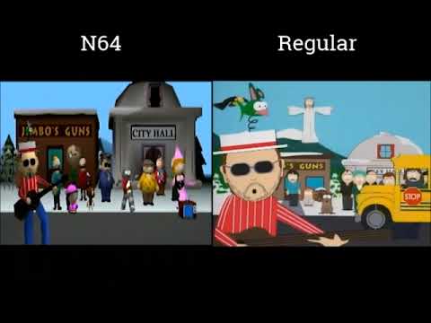 N64 South Park Intro Vs Regular South Park Intro