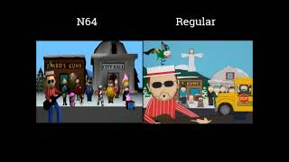 N64 South Park Intro Vs Regular South Park Intro