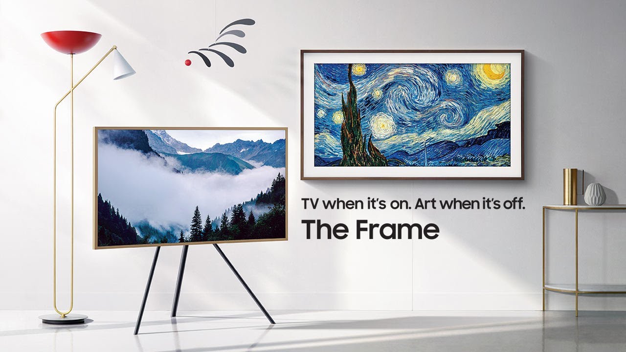 Samsung | The Frame: When TV becomes Art - YouTube