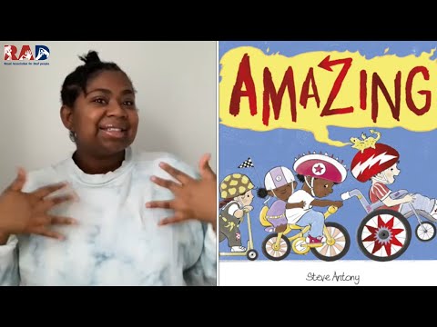 BSL Signed Stories: Amazing by Steve Antony