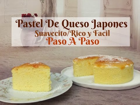 Pastel De Queso Japonés Esponjoso y Rico Paso a Paso