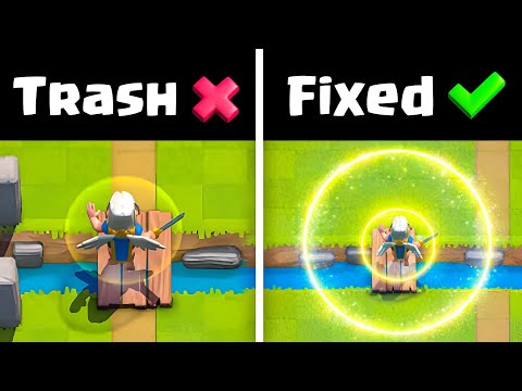 I Fixed USELESS Cards In Clash Royale