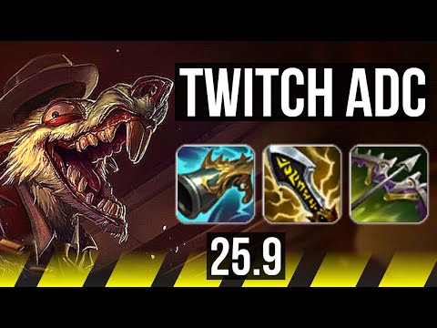 TWITCH & Janna vs XAYAH & Bard (ADC) | Legendary, 17/3/8 | EUW Master | 25.9