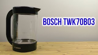 Bosch TWK70B03 - відео 1