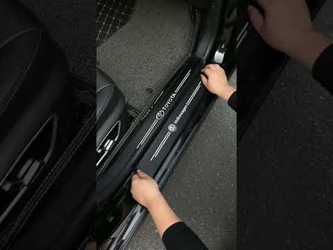 With the door sill protection strip, you are no longer afraid of getting dirty #car #comfortable