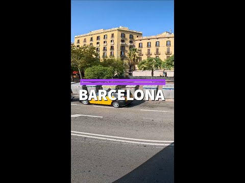 Autumn in Barcelona, Spain - Barcelona Bus Tour #travel #trip #sun #autumn #barcelona #spain #europe