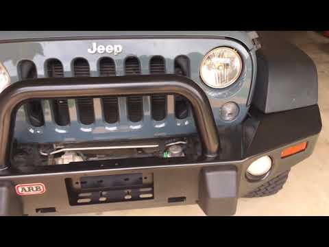 ARB Jeep JK Steel Bumper Set