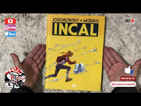 Incal Vol 1 da Série Todo Incal por Jodorowsky e Moebius - Pipoca e Nanquim - Preview PorDentrodaHQ