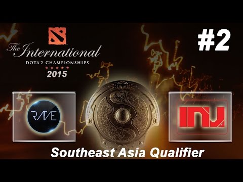 Rave vs Invasion game 2 - Dota 2 The International 5 SA Qualifier