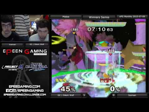 ePG Monthly - GC | Silent Wolf (Fox) Vs. Iceman (Marth) (Winners Semis) - Melee