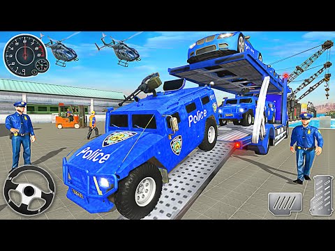 Grand Police Transport Truck - US Police Cars: Transport - Best Android GamePlay