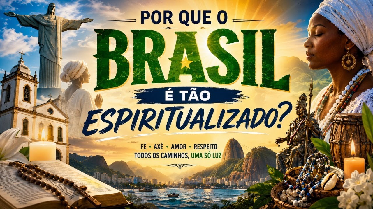 POR QUE O BRASIL É TÃO ESPIRITUALIZADO?