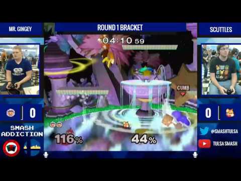 Smash Addiction 59 - Mr. Gingey (Ice Climbers) vs Scuttles (Fox) - Singles Round 1