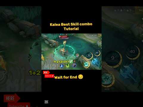 Kalea Skill Combo Tutorial Mobile legends #ml2b #kalea #mlbbkalea #shorts