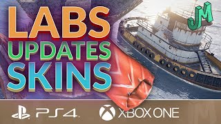 Sub & Lab Updates & Skins 🛢 Rust Console 🎮 PS4, XBOX