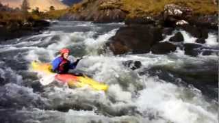 preview picture of video 'Bundorragha River & Aasleagh Falls'