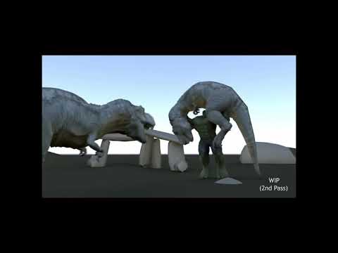 Hulk vs T-Rex but with meme sounds
