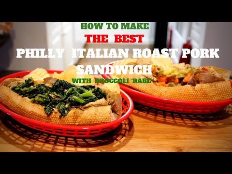 HOW TO MAKE THE BEST PHILLY ROAST ITALIAN PORK...