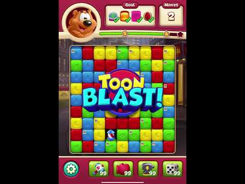 TOON BLAST Levels 2651 - 2656 [No Boosters]