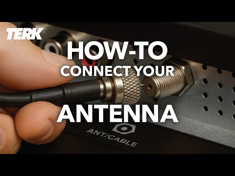 How To Connect Your Terk Antenna to Your TV