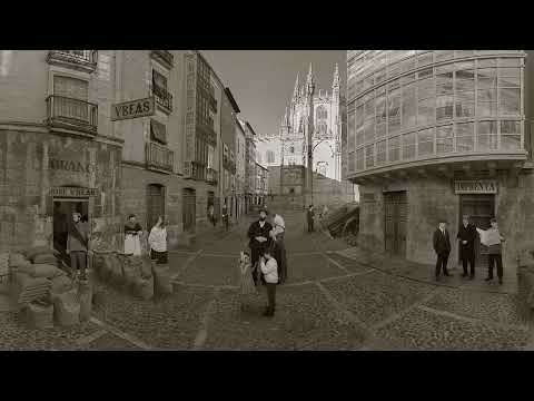 Burgos, 1921: Llana de Fuera. Ruta inmersiva 360º. Viaje al pasado
