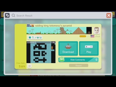 Super Mario Maker - 087 - raiding king totomesu's pyramid by chuii
