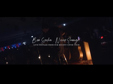 Boo Seeka - Never Enough (Live mash from 'A night with Boo Seeka' tour)