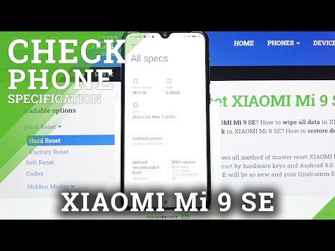How to Check Phone Specification in XIAOMI Mi 9 SE – Find Phone Info