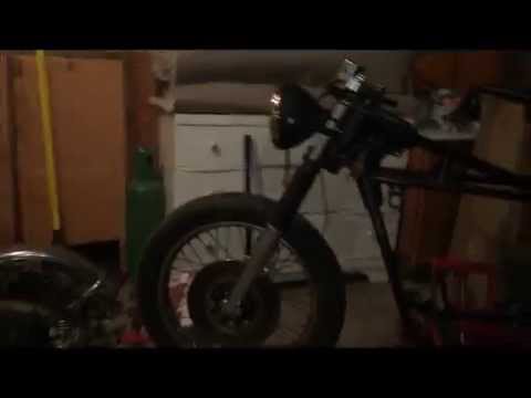 1975 Honda cb750 Cafe Racer project part 28