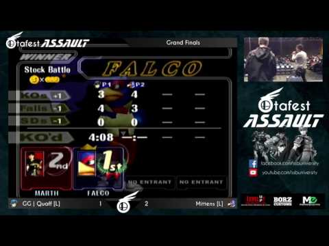 Otafest Assault 4 Melee Top 3 - Feat Alphicans, Exodia, 2ManyCooks, Jams (Part 5)