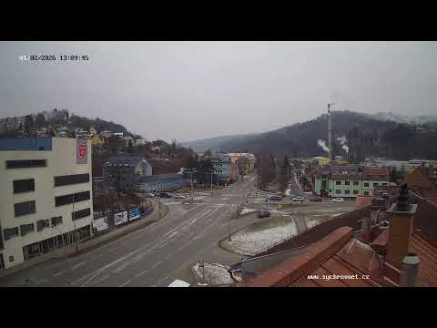 Vsetín - světelná křižovatka