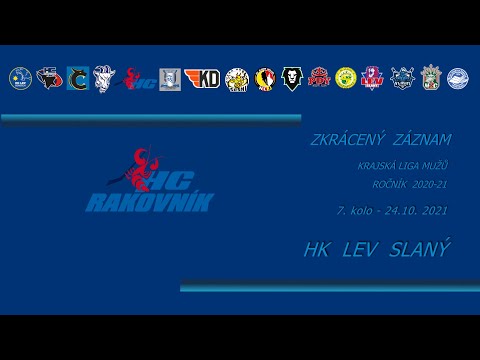 HC Rakovník vs. LEV SLANÝ 4:3 PP 7. KLM  7.kolo 24.října 2021  Sestřih_(13:38min)