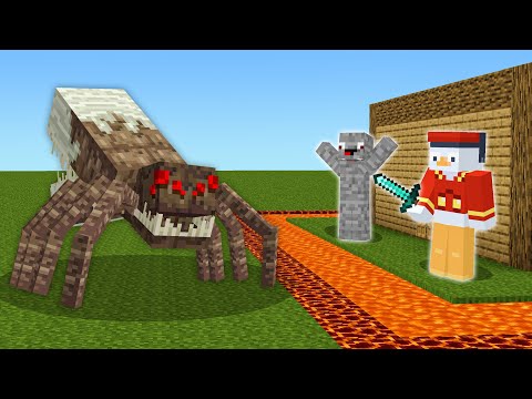 Mutant Spinne VS Das Sicherste Minecraft Haus