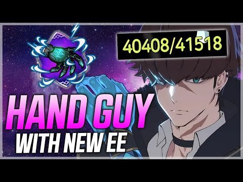 HOW MUCH DAMAGE HANDGUY CAN DO with 41000 HP & HIS NEW EE?! - Epic Seven