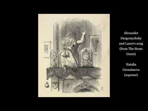 Alexander Dargomyzhsky. The fragment of the original version of the opera "The Stone Guest"
