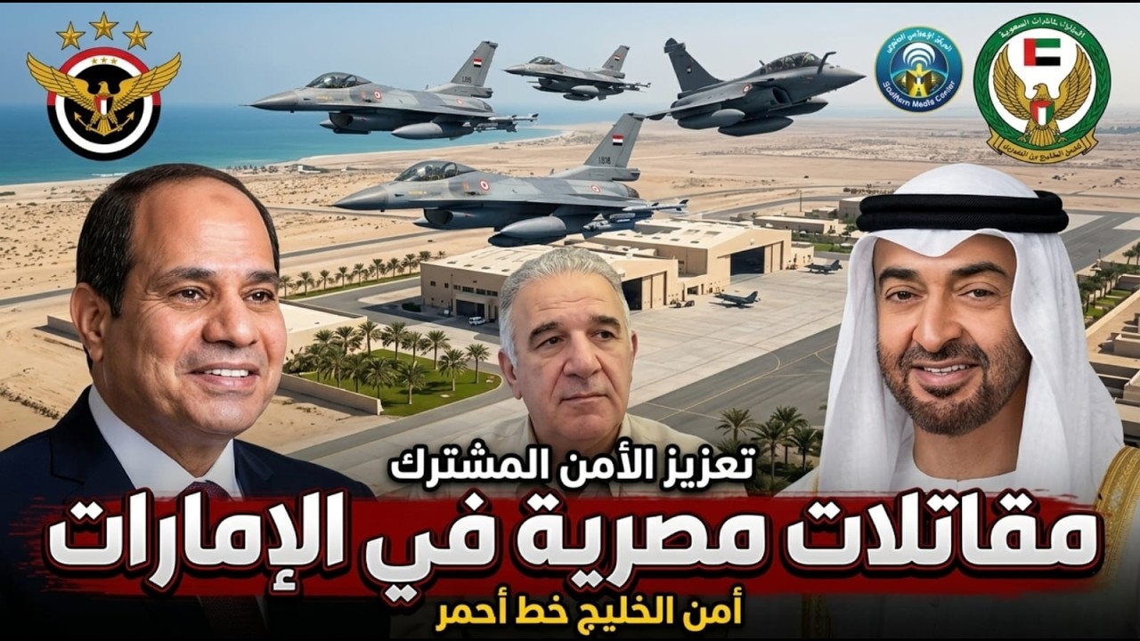 اللقاء الأسبوعي مع الأستاذ يوسف " مقاتلات مصرية في الامارت" السند والظهر