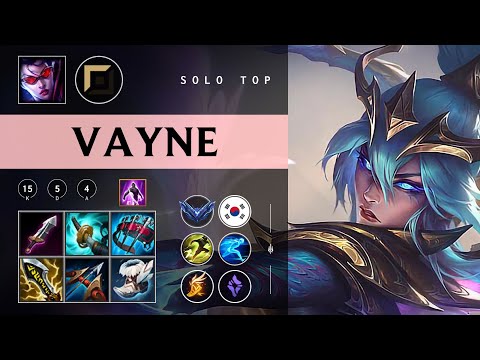 Vayne Top vs Renekton - KR Diamond Patch 26.01