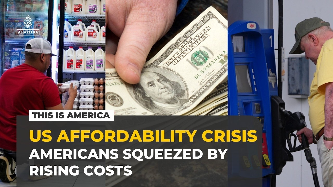 Video | US affordability crisis: People struggling to choose between food and gas | This is America