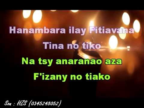 NDONDOLAH SY LUCIA - TIANA [ Karaoke Malagasy Nouveauté 2016 prod by HZS ]