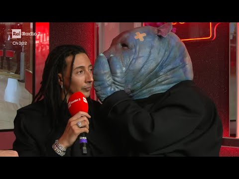 Intervista a Ghali e Ratchopper (4ª serata) - Radio2 a Sanremo